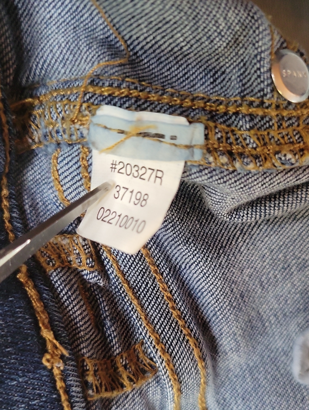 Spanx bootcut jeans/jeggings, blue, size L - Picture 10 of 10